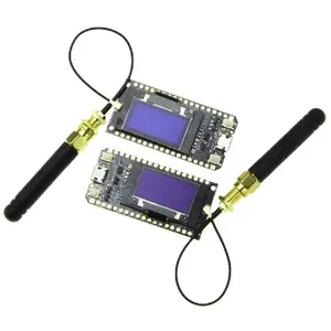 Lilygo TTGO LORA32 V1.0 868/915Mhz MCU32 Módulo OLED Bluetooth WIFI de 0,96 pulgadas con antena wifi LORA