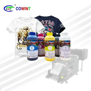 COWINT предлагает термотрансферную печать, цветная печать CMYK, белые DTG Текстильные пигментные чернила