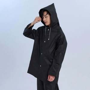 Impermeable Plegable Unisex de EVA de Alta Calidad, Resistente al Viento, con Logotipo Personalizado para Viajes y Camping - Venta al Por Mayor, Color Negro - Product Image 6