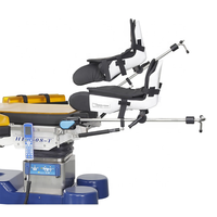 Étriers de lithotomie pour table d'opération chirurgicale, paire de supports de jambe compensés réglables par vérin pneumatique allemand