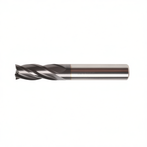 Standard Solid Carbide End Mill Ta1407 Nano TiAlN Coated 30 Degree Helix 4 Flutes Short For Contour Finishing - Product Image 2
