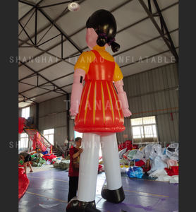 Fille <span class=keywords><strong>gonflable</strong></span> personnalisée dessin animé fille <span class=keywords><strong>gonflable</strong></span> modèle de poupée dessin animé humain <span class=keywords><strong>gonflable</strong></span> pour les décorations de fête - Product Image 5