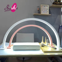 Lampe LED demi-lune professionnelle Sunkin de haute qualité pour usage domestique et en salon, éclairage pour nail art avec une illumination vif et uniforme