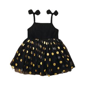 Summer Toddle Birthday Party Girl <b>Dresses</b> Lace <b>Dress</b> <b>Stars</b> With Baby Collar - Product Image 1