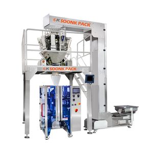 เครื่องบรรจุภัณฑ์แบบซองปิดผนึกอัตโนมัติ SoonkPack พร้อมฟังก์ชันสุญญากาศ สำหรับบรรจุเมล็ดกาแฟ ข้าว และบรรจุภัณฑ์สำเร็จรูป - Product Image 6