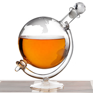 Decantador de licor con forma de globo de cristal, máquina dispensadora de licor para licores, Whisky, <span class=keywords><strong>Bourbon</strong></span>, Vodka, ron, vino, Tequila, 1000ml - Product Image 6