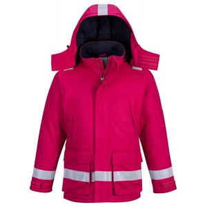 PORTWEST - FR59RERS Chaqueta de invierno roja resistente al fuego y antiestática-EAN 5036108284276 ROPA DE TRABAJO RESISTENTE A LLAMAS - Product Image 1