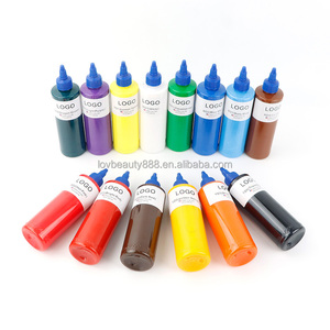 Encre de tatouage triple noire personnalisée avec logo, pigment organique imperméable, conforme à la réglementation REACH, encre pour maquillage permanent et art corporel - Product Image 6