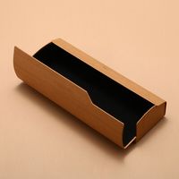Étui à lunettes fait main en gros, boîte de rangement haut de gamme pour lunettes, étui d'emballage personnalisé pour lunettes optiques avec logo