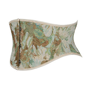 Haut <span class=keywords><strong>corset</strong></span> à motifs jacquard avec boucle avant <span class=keywords><strong>Sous</strong></span>-<span class=keywords><strong>vêtement</strong></span> amincissant vintage inspiré de la cour - Product Image 2
