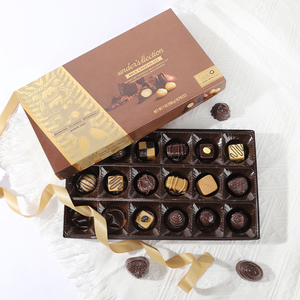 Lazos de cinta para caja de chocolate lazo de regalo de <span class=keywords><strong>tul</strong></span> caja de chocolate de caramelo <span class=keywords><strong>con</strong></span> bandejas y decoración de lazo - Product Image 5
