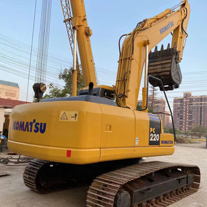 Pelle PC220-7 Komatsu d'occasion de haute qualité en bon état avec pompe à moteur d'origine japonaise de Shanghai en vente - Product Image 1