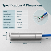 Medidor de Tensión de Superficie con Cable Vibratorio YNS-10F para Monitoreo Estructural