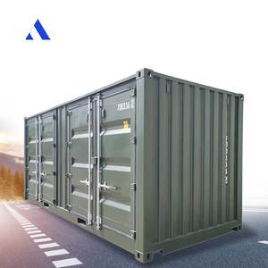 20ft <span class=keywords><strong>20</strong></span> chân mở Side 2 cửa corten thép mở Side Container vận chuyển để bán - Product Image 1