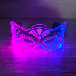 Новое поступление Finegreen Lighting, светодиодные очки с половинным лицом, красочные светящиеся солнцезащитные очки для вечеринки и Хэллоуина на День благодарения - Product Image 6