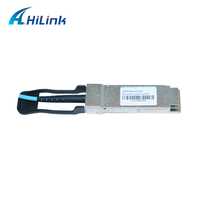 Transceiver Serat Optik 40G QSFP+ ke QSFP AOC 850nm 5M untuk Jaringan FTTX dengan Garansi 3 Tahun