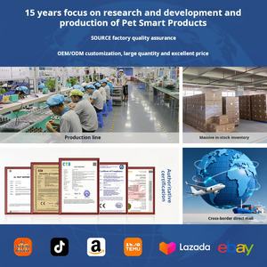 Distributeur <span class=keywords><strong>de</strong></span> nourriture intelligent WiFi pour chats, chiens et <span class=keywords><strong>chatons</strong></span>, 6L, avec caméra HD, contrôle par application, contrôle des portions, bols en acier inoxydable - Product Image 6