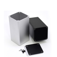 52*52mm Boîte de boîtier en aluminium anodisé Boîtiers d'instruments électroniques en métal Boîte de jonction