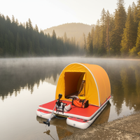 Tente de pêche gonflable, tente de camping flottante, île flottante pour piscine, plateforme électrique, tentes de camping gonflables à vendre
