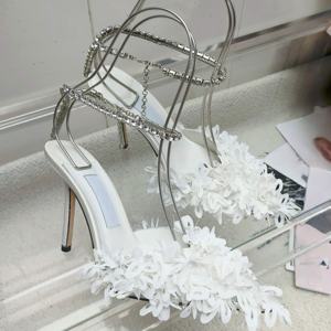 Escarpins élégants et sexy pour femmes, de haute qualité, à talons hauts, avec nœud décoratif, finition satinée, tendance mode - Product Image 3