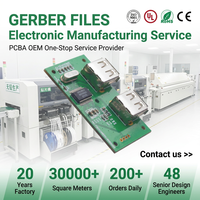 Servicio de PCBA Electrónico Personalizado, Servicio Llave en Mano, Circuito Impreso Gerber, PCBA Personalizado, Ensamblaje SMT, Fabricante de PCBA