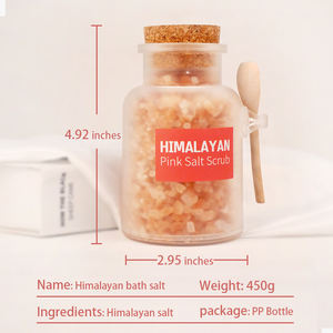 Himalaya-Rosa Unraffiniertes Meersalz 500g/Beutel 1KG/Beutel Standbeutel Glasflasche Glas Lavendel-Duft Badesalz Zitrone-Honig-Aroma - Product Image 5