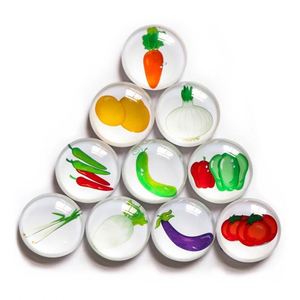 Autocollants magnétiques décoratifs personnalisés, aimants amusants pour réfrigérateur, aimants photo de fruits pour réfrigérateur - Product Image 5