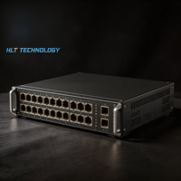 Switch de Fibra Óptica Administrado de 24 Puertos 5732-H24S6Q con 6 Enlaces Ascendentes QSFP+ de 40G, Switch Central Inalámbrico AC de Capa 3 Integrado de 2.4Tbps