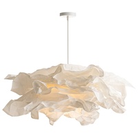 Nordique nuage chambre lustre créatif salon salle à manger chambre étude papier lampe décoration nordique