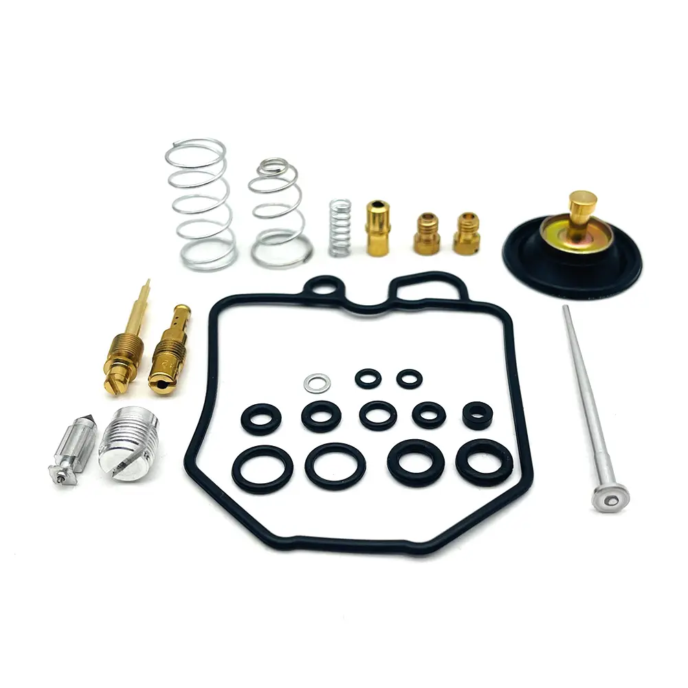 Kit Pembuatan Ulang Karburator Aksesori Mobil Carb Overhaul Perbaikan Kompatibel untuk Honda CX500C Kustom CX500D Deluxe