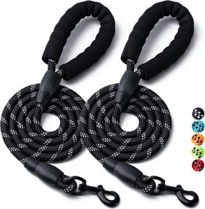 Ready Stock Luxury Nylon Reflective Dog Leash Custom Medium Large Dogs Strong <b>Pulling</b> Force Fashion Adjustable Solid Free - Product Image 1