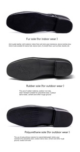 Scarpe da ballo WUPA da uomo <span class=keywords><strong>in</strong></span> vera <span class=keywords><strong>pelle</strong></span> di alta qualità per danza liscia/latina <span class=keywords><strong>con</strong></span> <span class=keywords><strong>tacco</strong></span> di 2,5 cm e suola <span class=keywords><strong>in</strong></span> camoscio/gomma per interni/esterni - Product Image 2