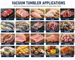 MAYBOOM Máquina Marinadora Eléctrica de Alimentos y Vegetales, 1000l, Tambor de Vacío para Marinar <span class=keywords><strong>Carne</strong></span>, para Pollo Frito - Product Image 2