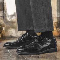 Mocassins à lacets plateforme en cuir véritable, amorti léger, respirants, anti-odeur, doublure en maille rétro, mode automne-hiver