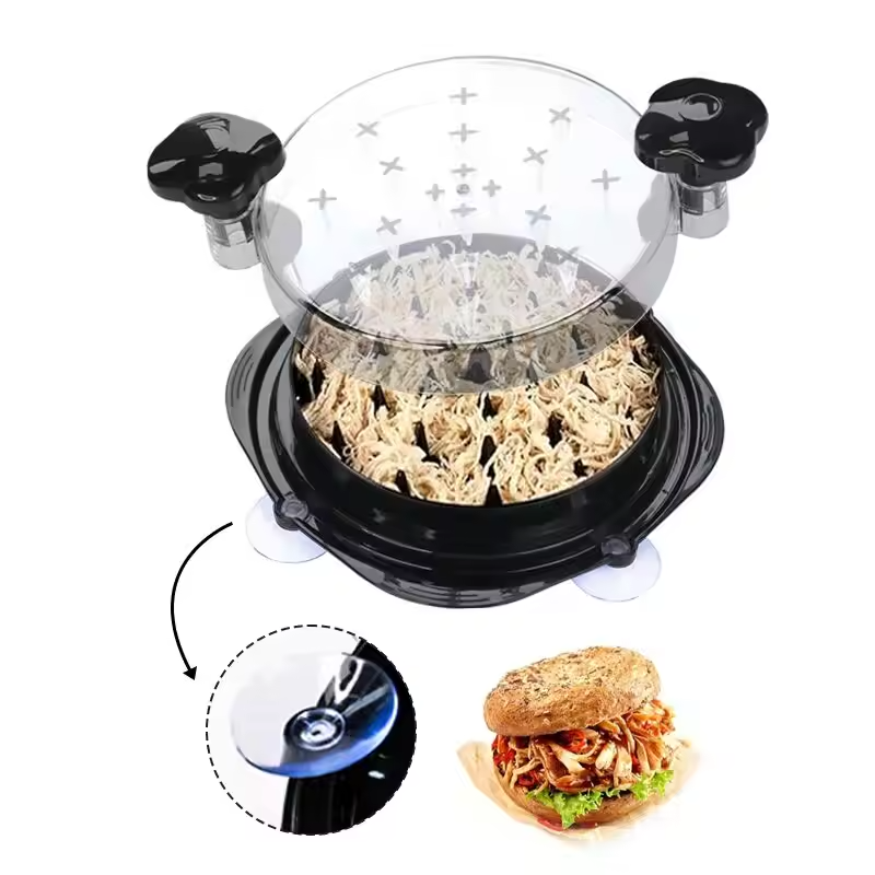 New Round Plastic Manual Shredder for