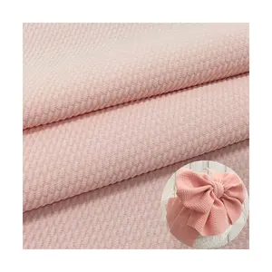 Shaoxing Yunda Factory Directly Custom 95 Polyester 5 Spandex Fabric Liverpool Bullet Fabric For Bows