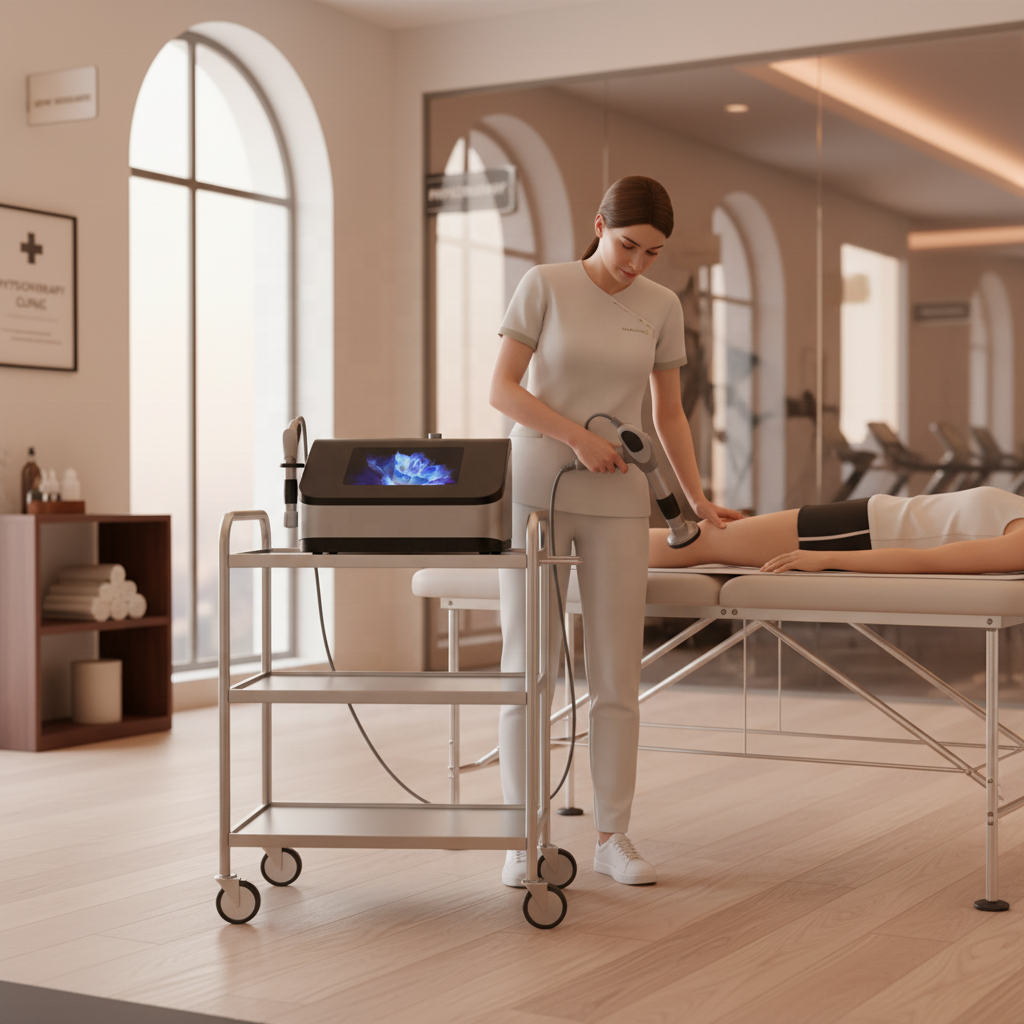 NewFace OEM ODM Effective Pain Relief Scraping Apparatus Health Recovery Centre Rehabilitation Equipment Shockwave Machine