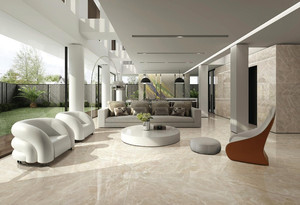 <span class=keywords><strong>Carreaux</strong></span> de sol en <span class=keywords><strong>grès</strong></span> <span class=keywords><strong>cérame</strong></span> marbre 800*800mm plus de modèles de <span class=keywords><strong>carreaux</strong></span> de bureau Beige mélangé - Product Image 2