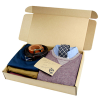 Cajas de Cartón Reciclables con Logotipo Personalizado en Relieve para Ropa de Bebé, Calcetines y Peluches - Cajas de Envío de Cartón Corrugado