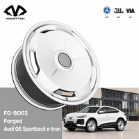 Jantes en alliage monobloc forgées Makstton BO03 personnalisées 6061-T6, 16-22 pouces, 5 trous, pour SUV électrique Audi Q6 Sportback e-tron