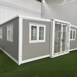 Casa Móvil de Lujo Prefabricada, Villa Modular con Estructura de Acero, Cabaña Portátil de 2 o 3 Dormitorios, Casa Contenedor Expandible - Product Image 1