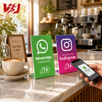 بطاقة مراجعة جوجل بدون تلامس، بطاقات NFC مطبوعة، بطاقات NFC RFID من جوجل، بطاقات مراجعة جوجل ووسائل التواصل الاجتماعي مثل إنستغرام وفيسبوك