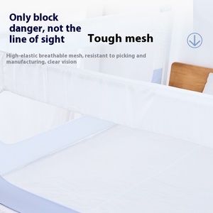 All'ingrosso fabbrica-fornitura regolabile doppio lato binario del <span class=keywords><strong>letto</strong></span> per bambini Guardrail per letti singoli e doppi per maschio femmina culle del bambino - Product Image 4