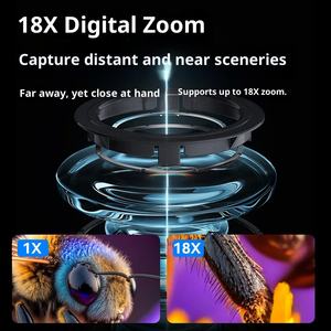 Appareil photo numérique 4K avec transfert Wifi avec filtre créatif à double objectif Selfie bon pour les photographes débutants - Product Image 4