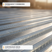 Tôle de plancher métallique à grille ouverte en acier pour plateforme d'entrepôt, matériau de construction