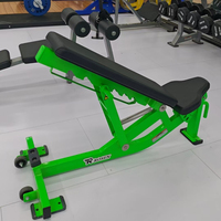 Banc réglable multi-angles, équipement de gym commercial, équipement de fitness, équipement de musculation