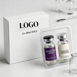 <span class=keywords><strong>Caja</strong></span> Personalizada para Viales de 3ml, 5ml y 10ml con Bandeja de Plástico para Envasado de Cosméticos y Péptidos - Product Image 2