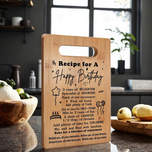 Planche à découper en bois mignon anniversaire et cadeau de fête des mères pour tante nièce neveu bloc à découper populaire - Product Image 5