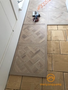 Meiyangyang Suelo de madera dura de ingeniería <span class=keywords><strong>Precio</strong></span> competitivo 1000*1000mm Hot New Versailles <span class=keywords><strong>Parquet</strong></span> Floor Oak - Product Image 3