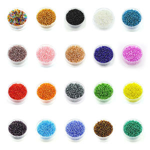 Perles de verre Zhubi 2MM 1000 pièces/boîte pour la fabrication de bijoux, perles de taille pour lampwork, pour breloques, colliers, bracelets, accessoires de bricolage - Product Image 6